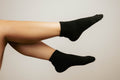Black ankle socks