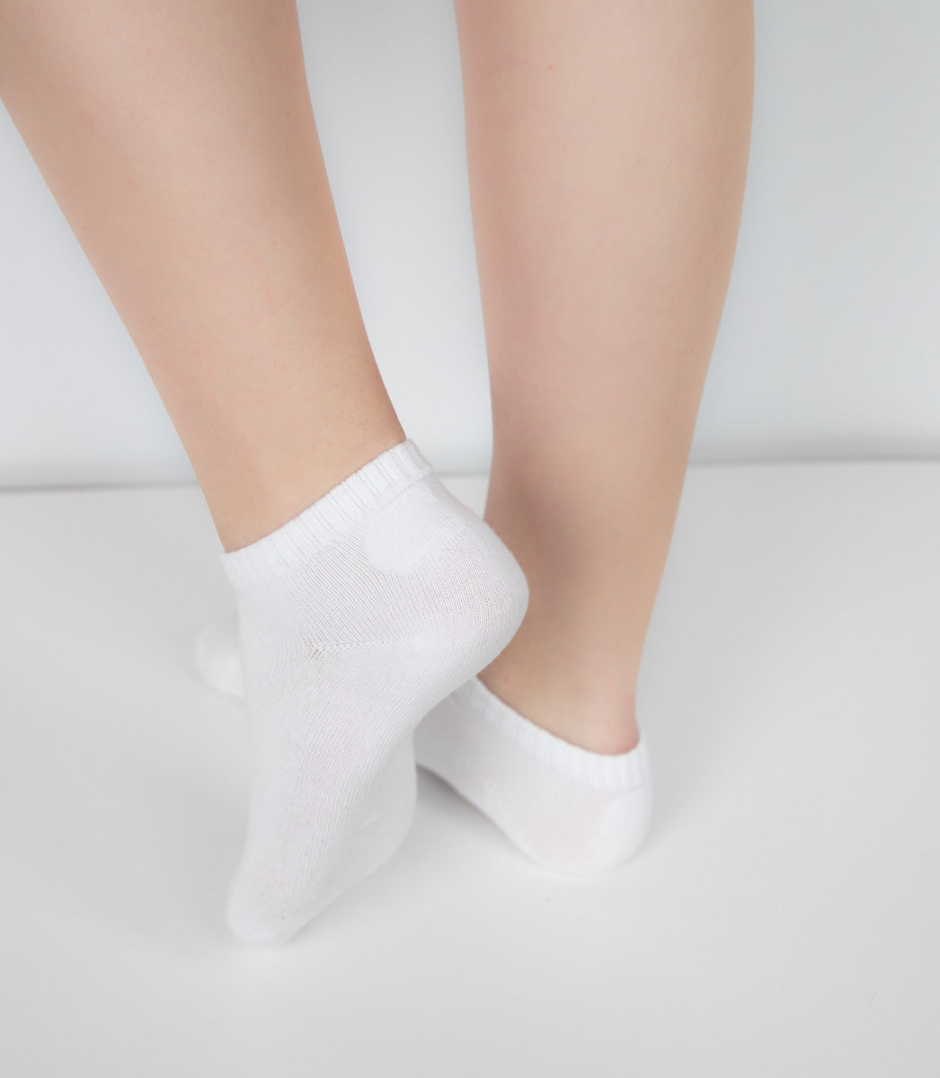 Unisex Anti-Blister Blue Ankle Socks – Gel-Protected, 3-Pack - 36-39 size